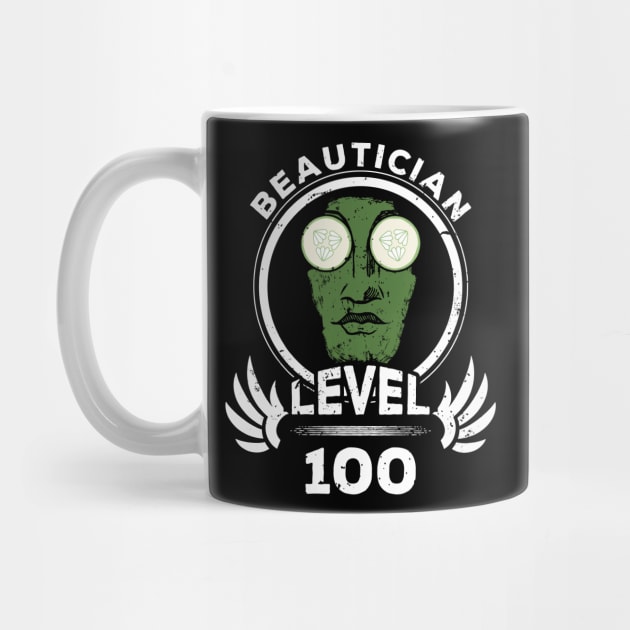 Level 100 Beautician Face Mask Gift by atomguy